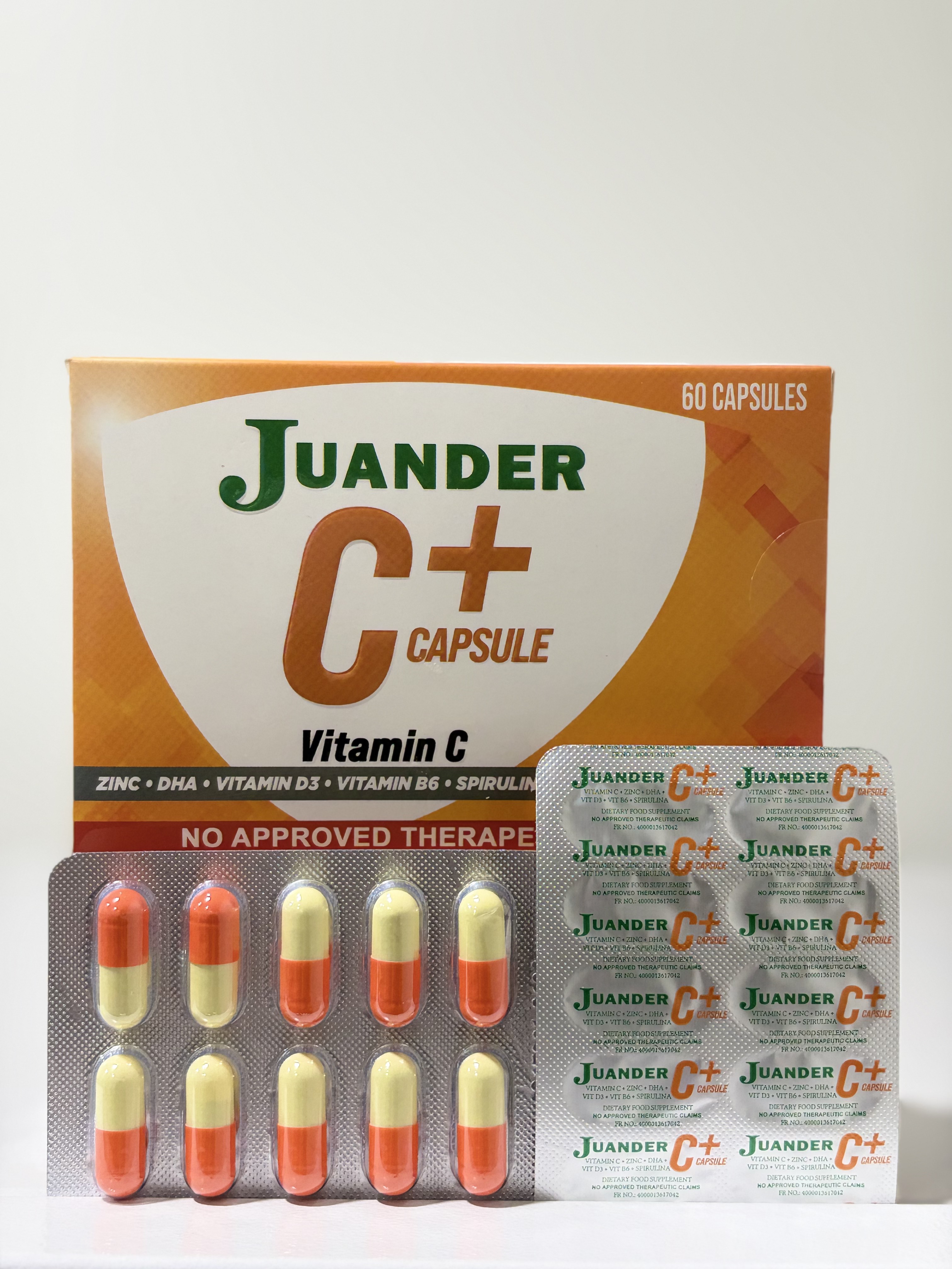 ​Strengthen your body every day with Juander C+ Capsules! A complete essential b